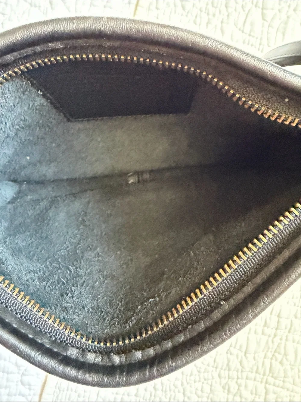Vintage Coach 9972 Zip Top Clutch 2000